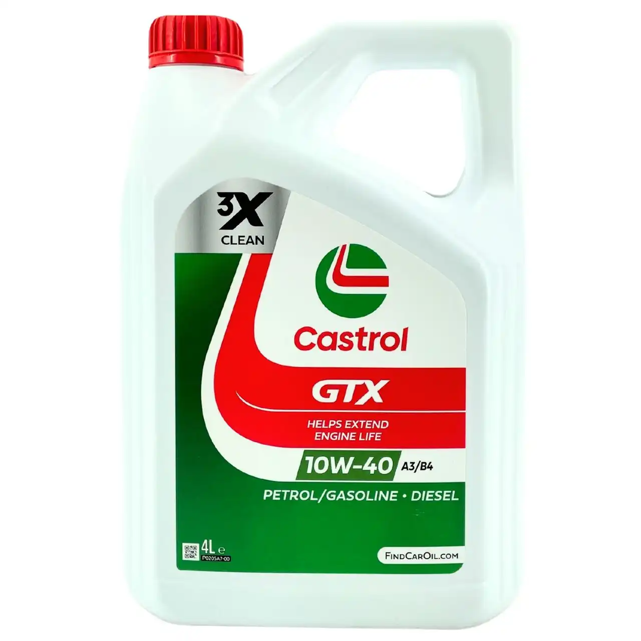 Castrol GTX 10W-40 A3/B4 4 Liter