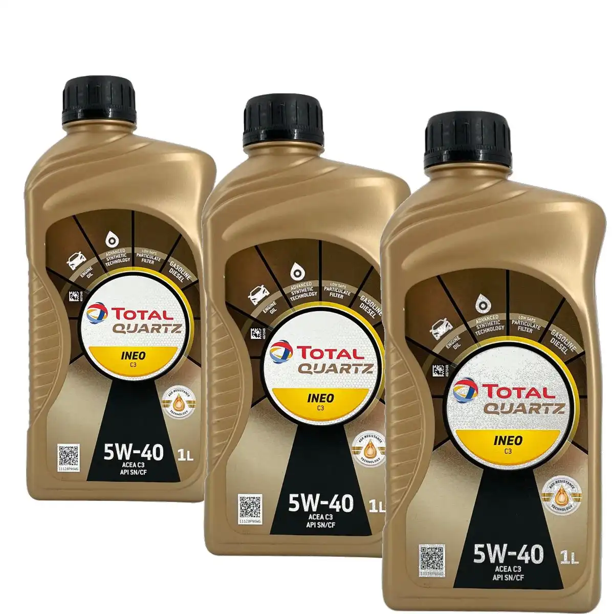 Total Quartz Ineo C3 5W-40 3x1 Liter