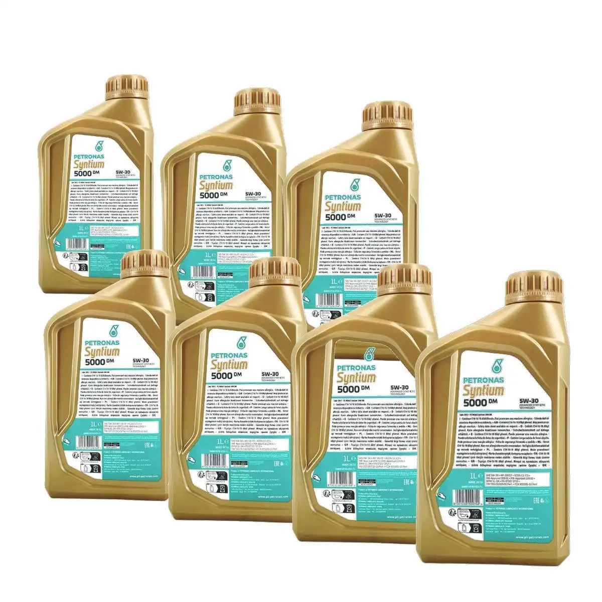 Petronas Syntium 5000 DM 5W-30 SN 7x1 Liter