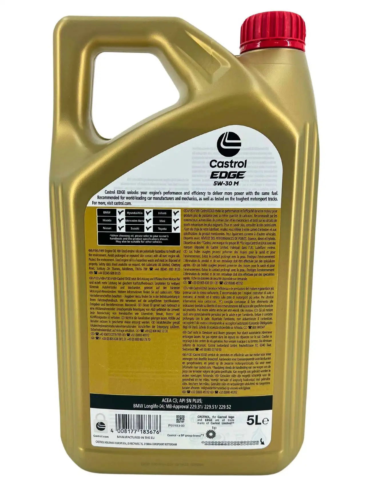 Castrol Edge 5W-30 M 5 Liter