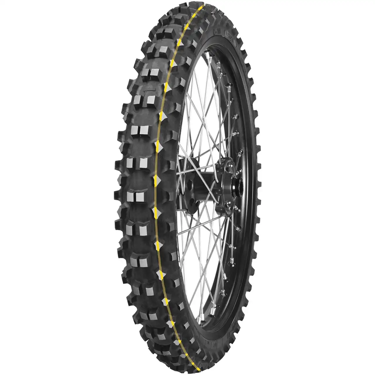 MITAS 90/90 - 21 TT 54R C-19 SUPER YELLOW STRIPE