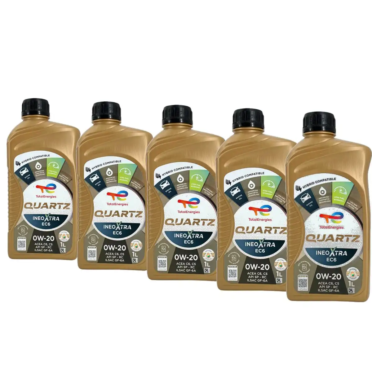 Total Quartz Ineo Xtra EC6 0W-20 5x1 Liter