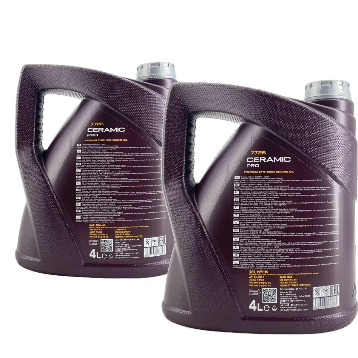 Mannol Ceramic Pro 10W-40 2x4 Liter