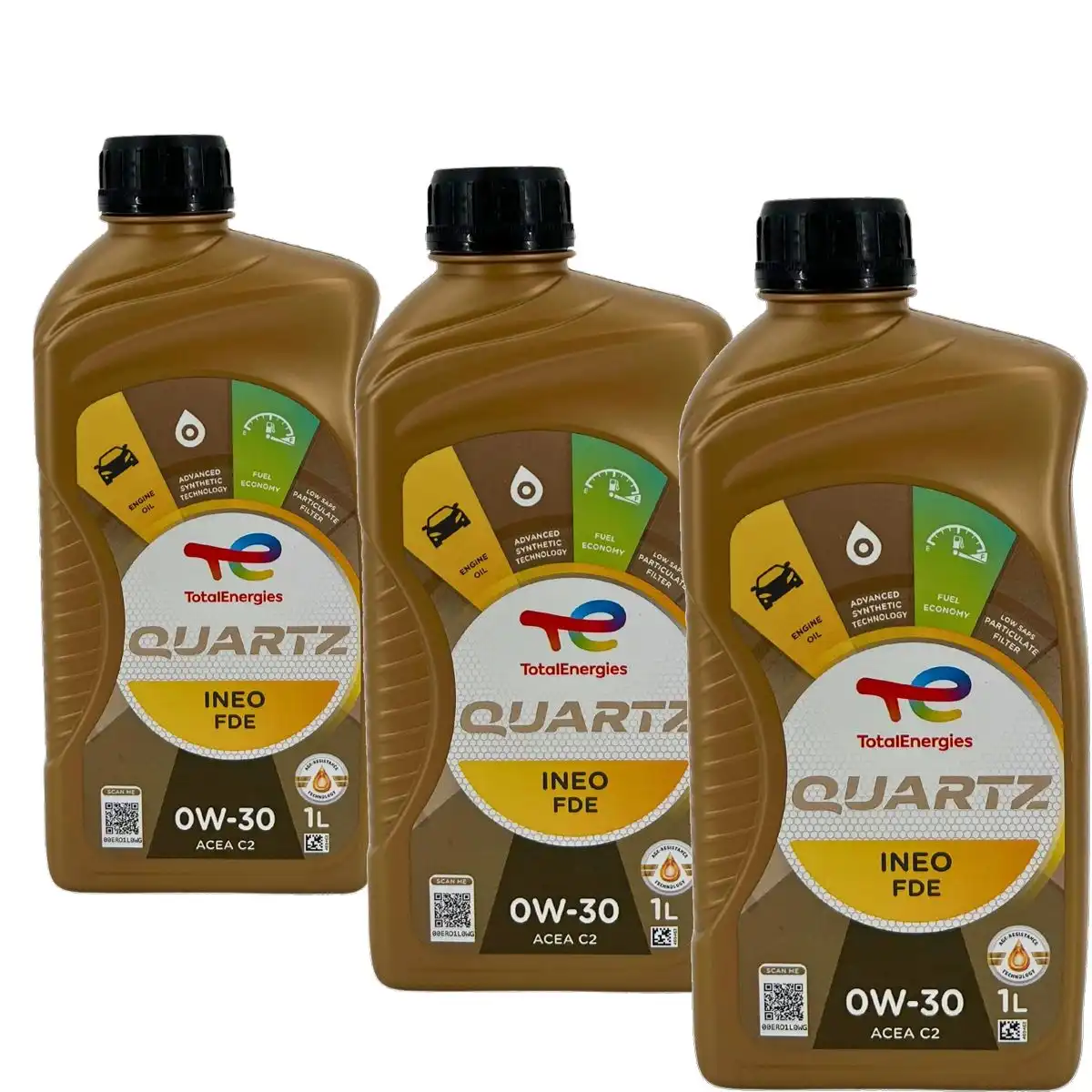 Total Quartz Ineo FDE 0W-30 3x1 Liter