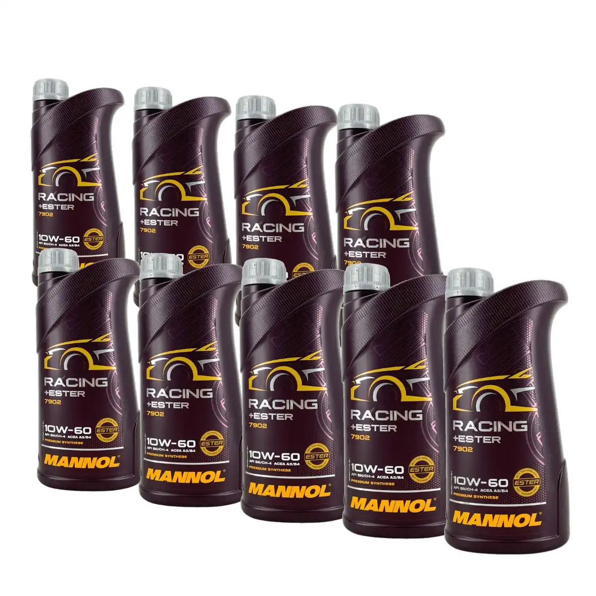 Mannol Racing + Ester 10W-60 9x1 Liter