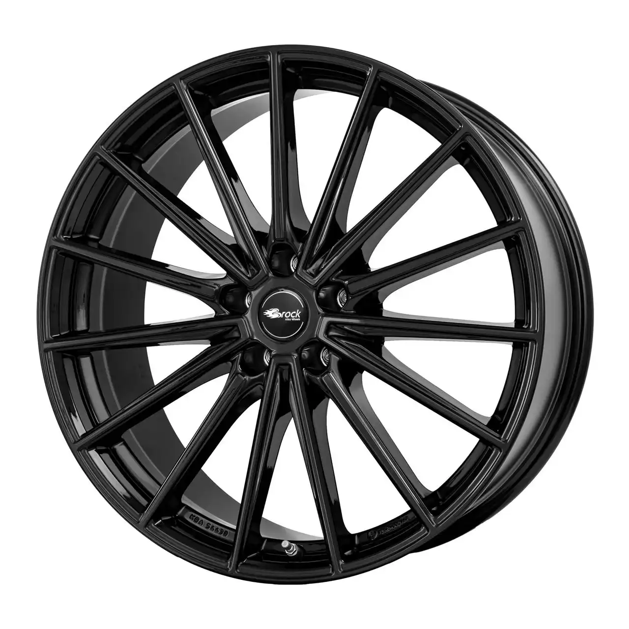 BROCK B43 schwarz glanz (sg) 8.5Jx20 5x112 ET28
