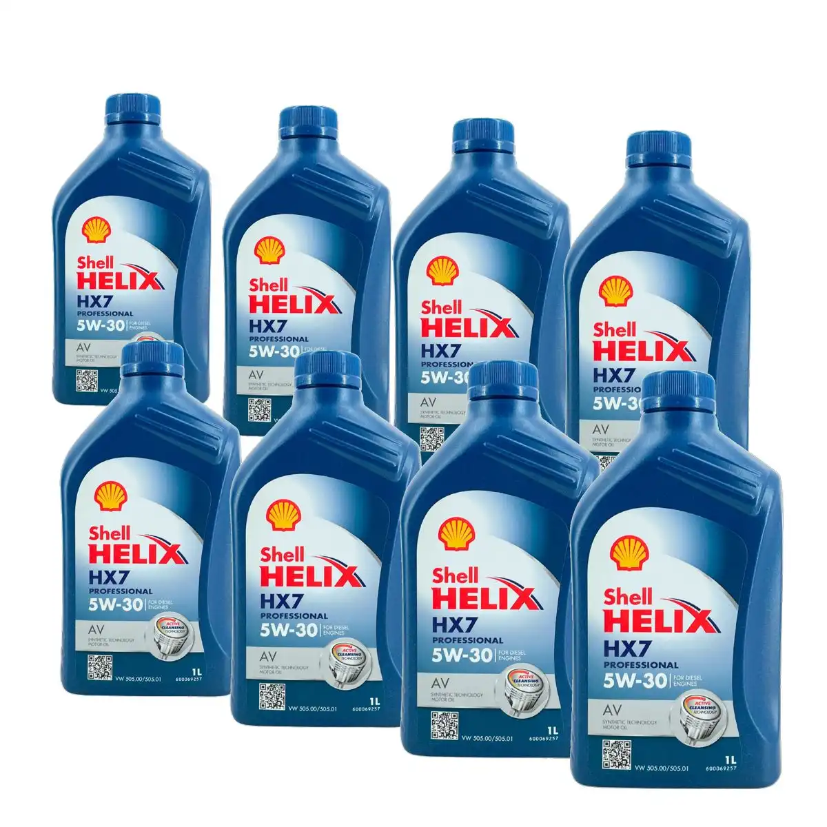 Shell Helix HX7 Professional AV 5W-30 8x1 Liter