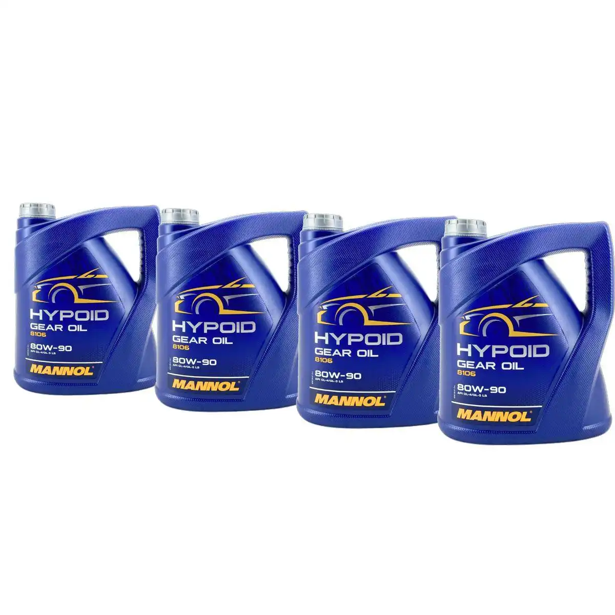 Mannol Hypoid Gear Oil Getriebeöl 80W-90 GL-4/GL-5 LS 4x4 Liter