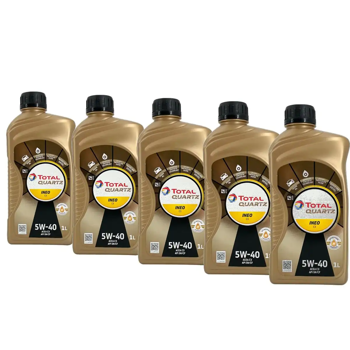Total Quartz Ineo C3 5W-40 5x1 Liter