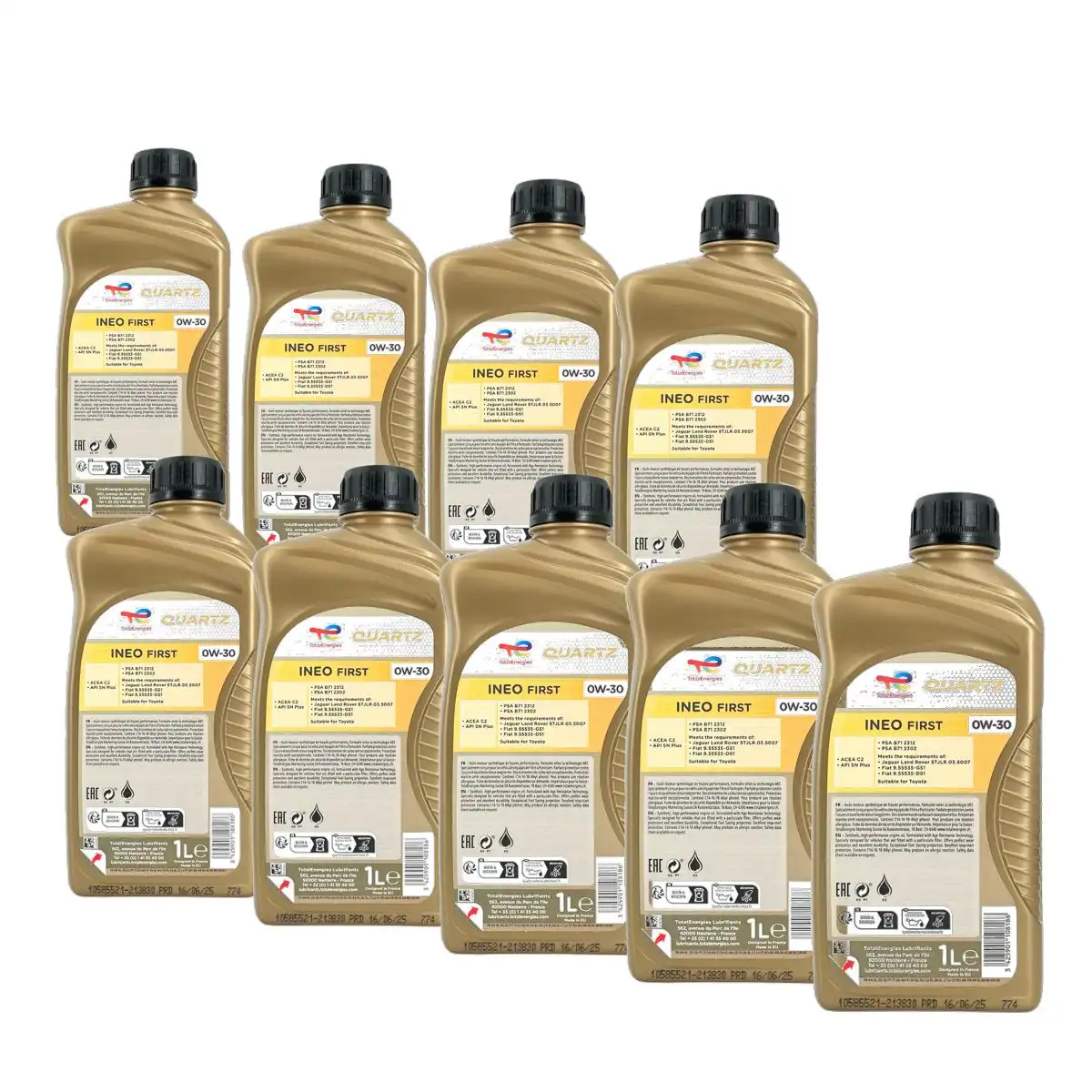 Total Quartz Ineo First 0W-30 9x1 Liter