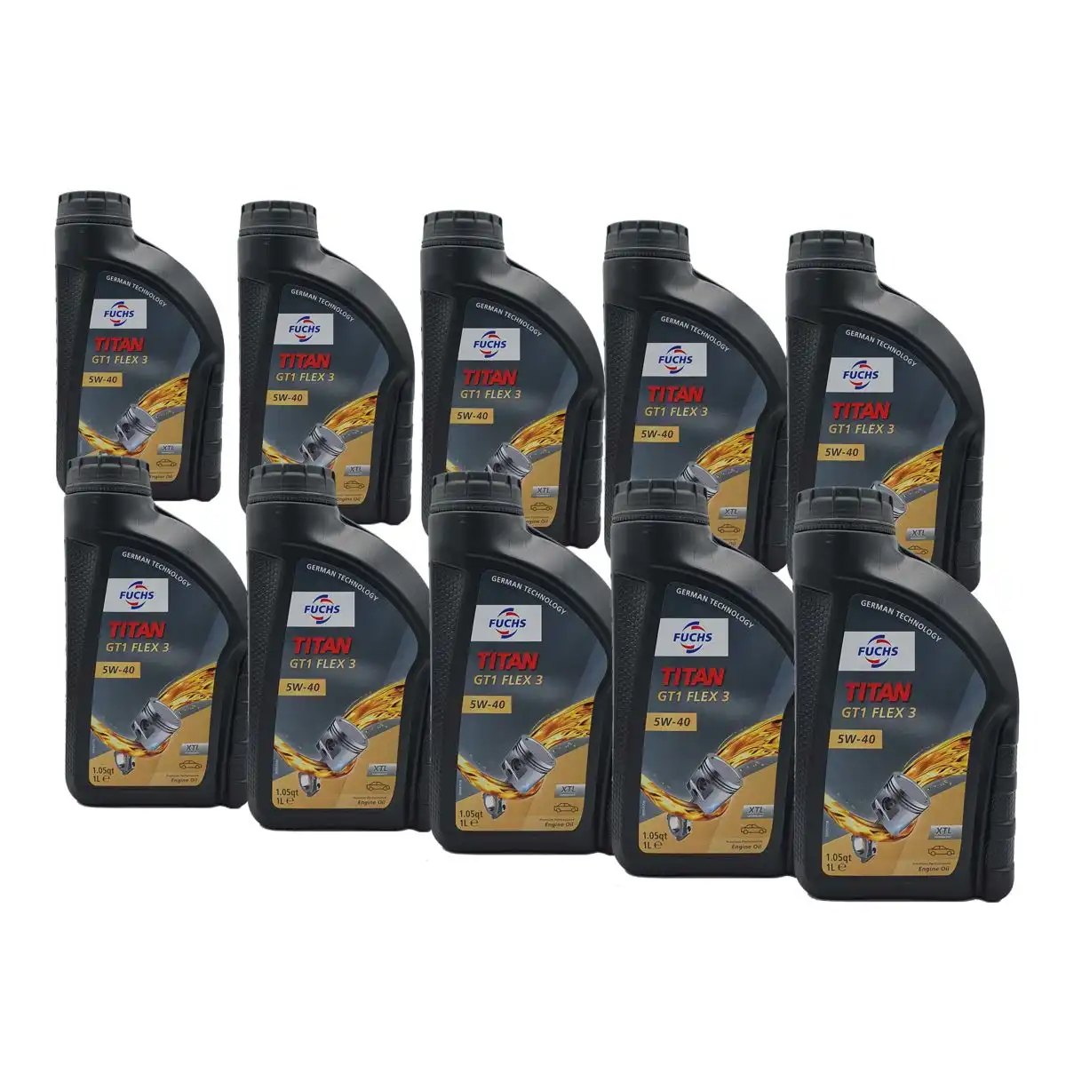 Fuchs Titan GT1 Flex 3 5W-40 10x1 Liter