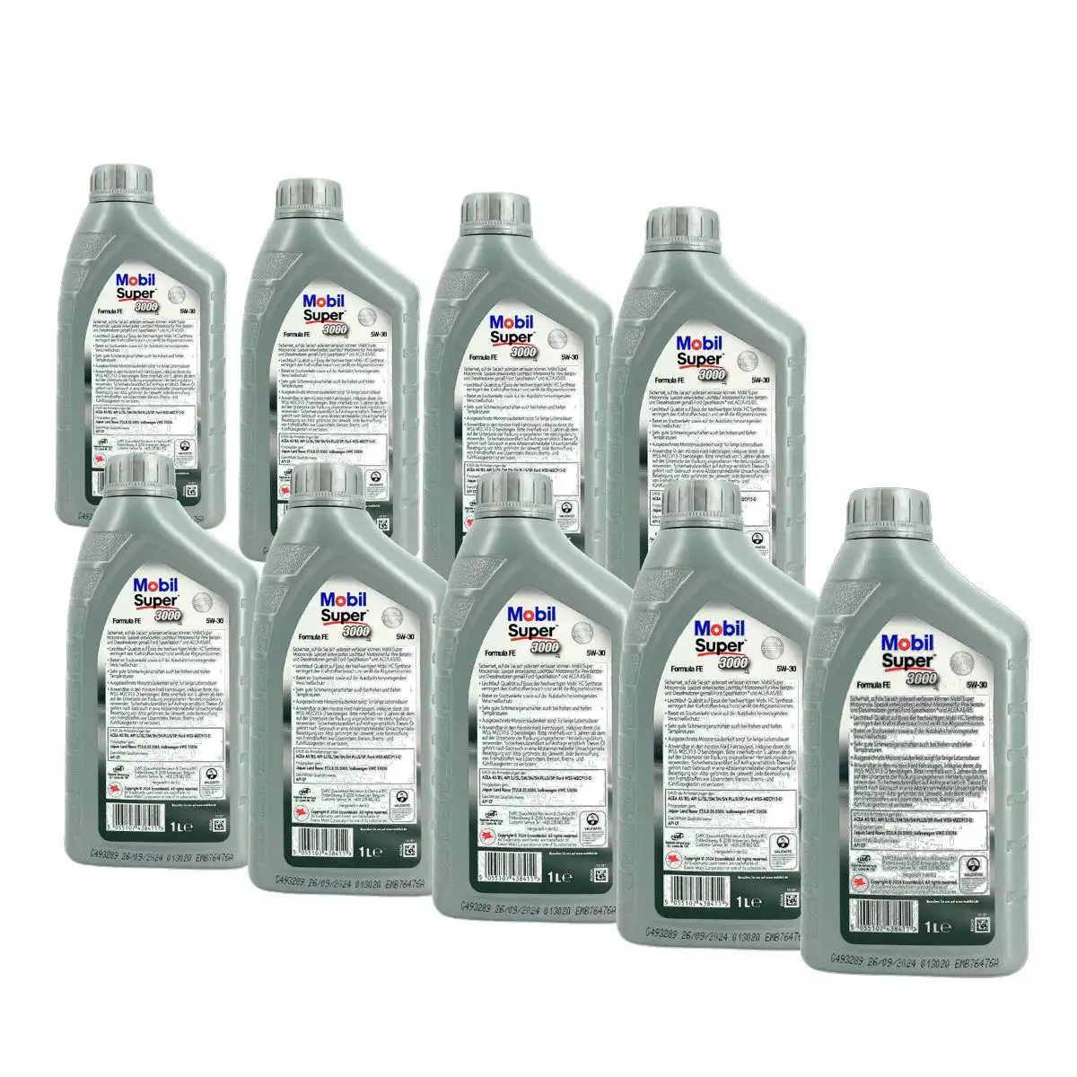 Mobil Super 3000 X1 Formula FE 5W-30 9x1 Liter