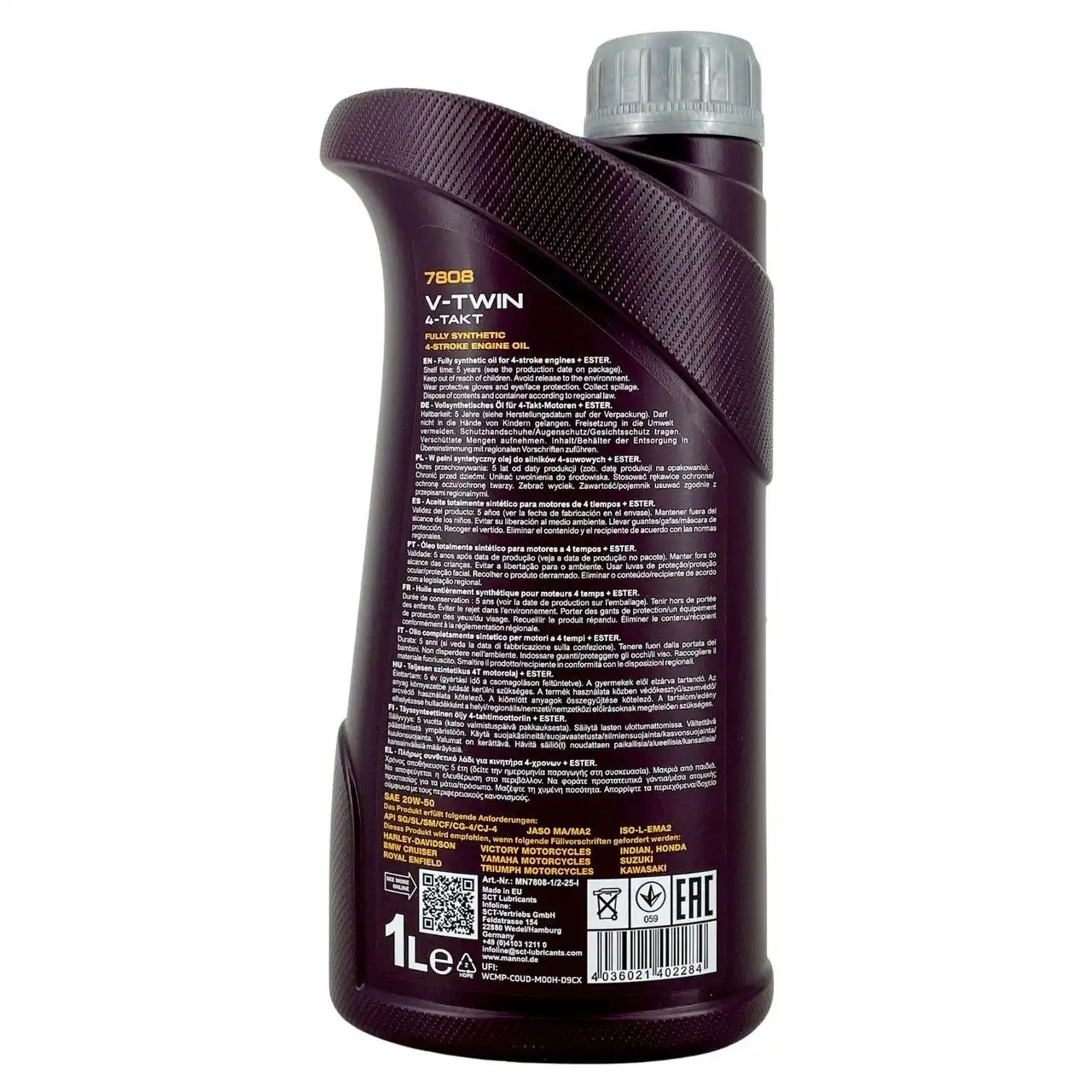 Mannol V-Twin 4-Takt 20W-50 1 Liter