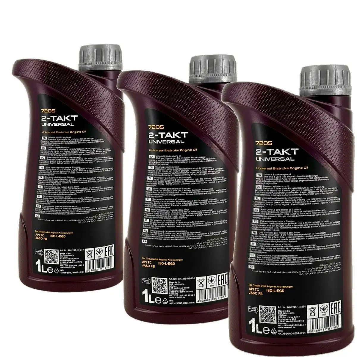 Mannol 2-Takt Universal 3x1 Liter