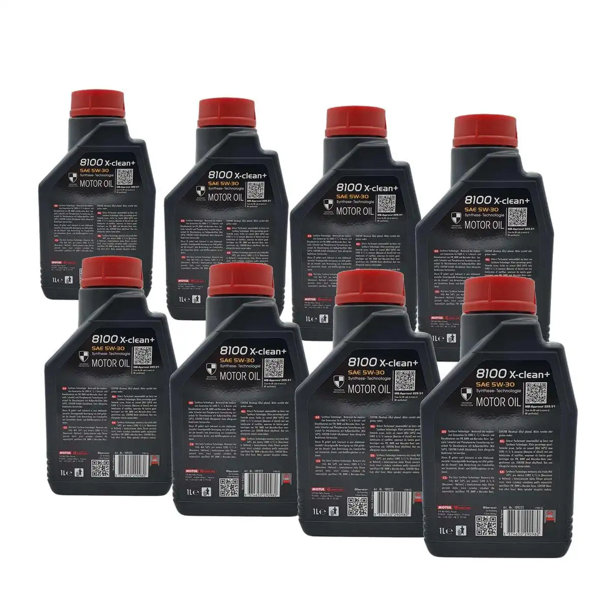 Motul 8100 X-clean+ 5W-30 8x1 Liter