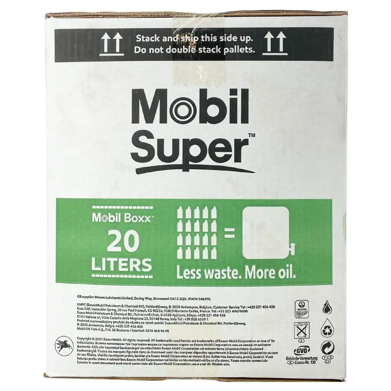 Mobil Super 3000 X1 Formula FE 5W-30 20 Liter BAG-IN Box