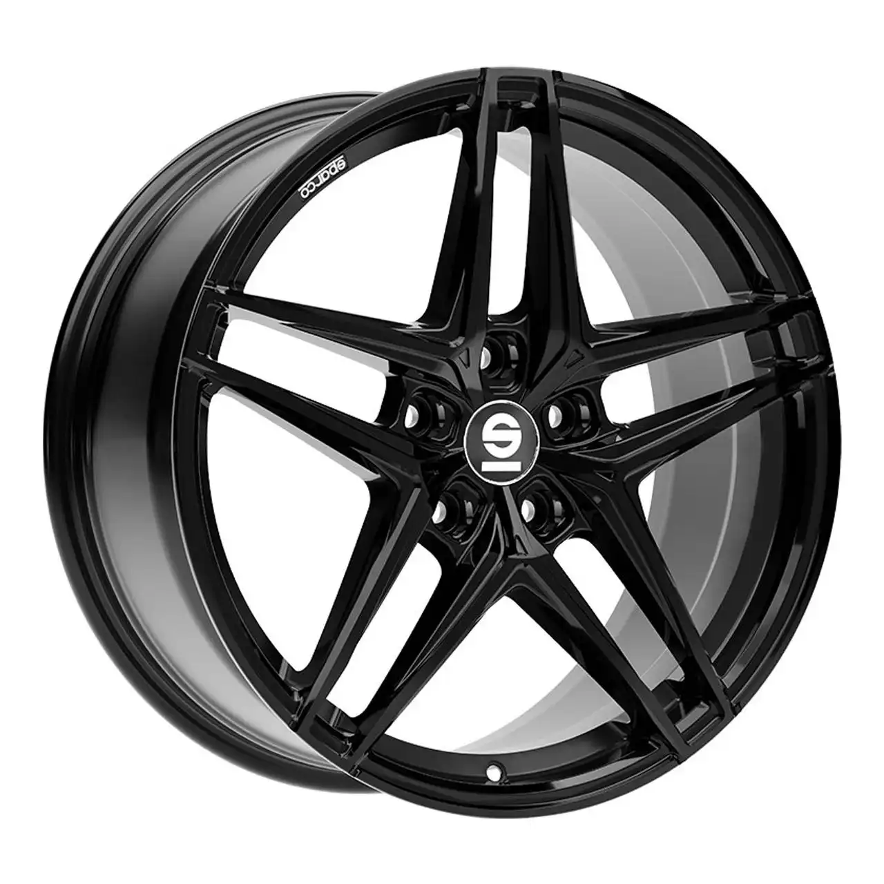 SPARCO RECORD gloss black 7.5Jx17 5x114.3 ET45