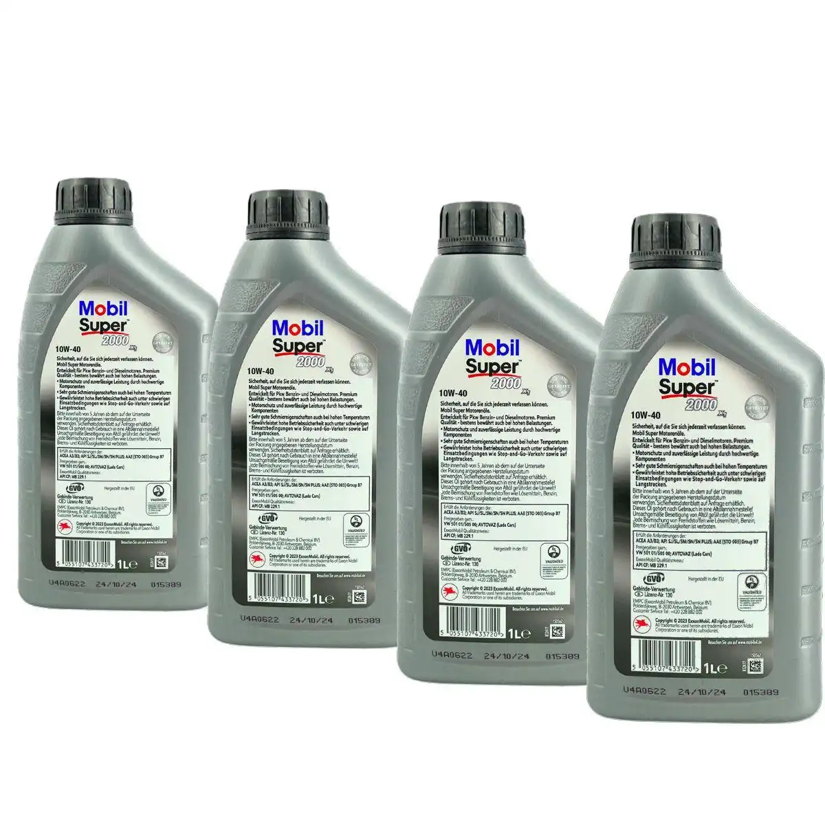 Mobil Super 2000 X1 10W-40 4x1 Liter
