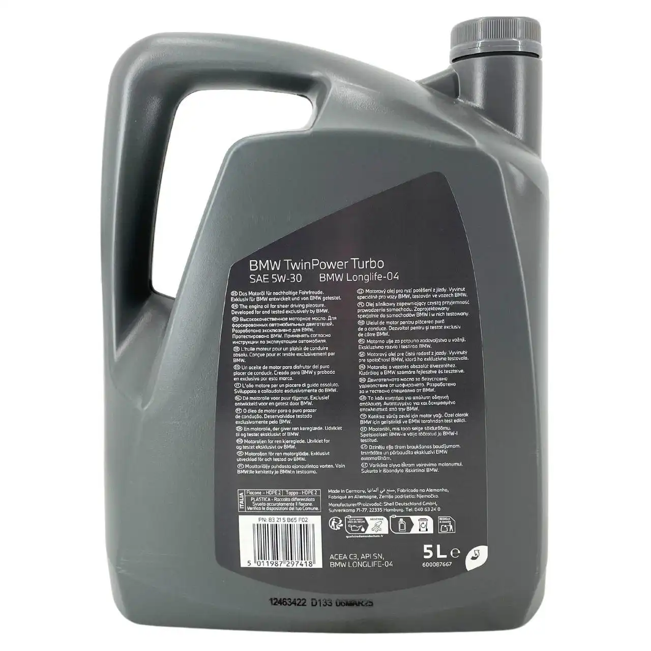 BMW TwinPower Turbo LL-04 5W-30 5 Liter