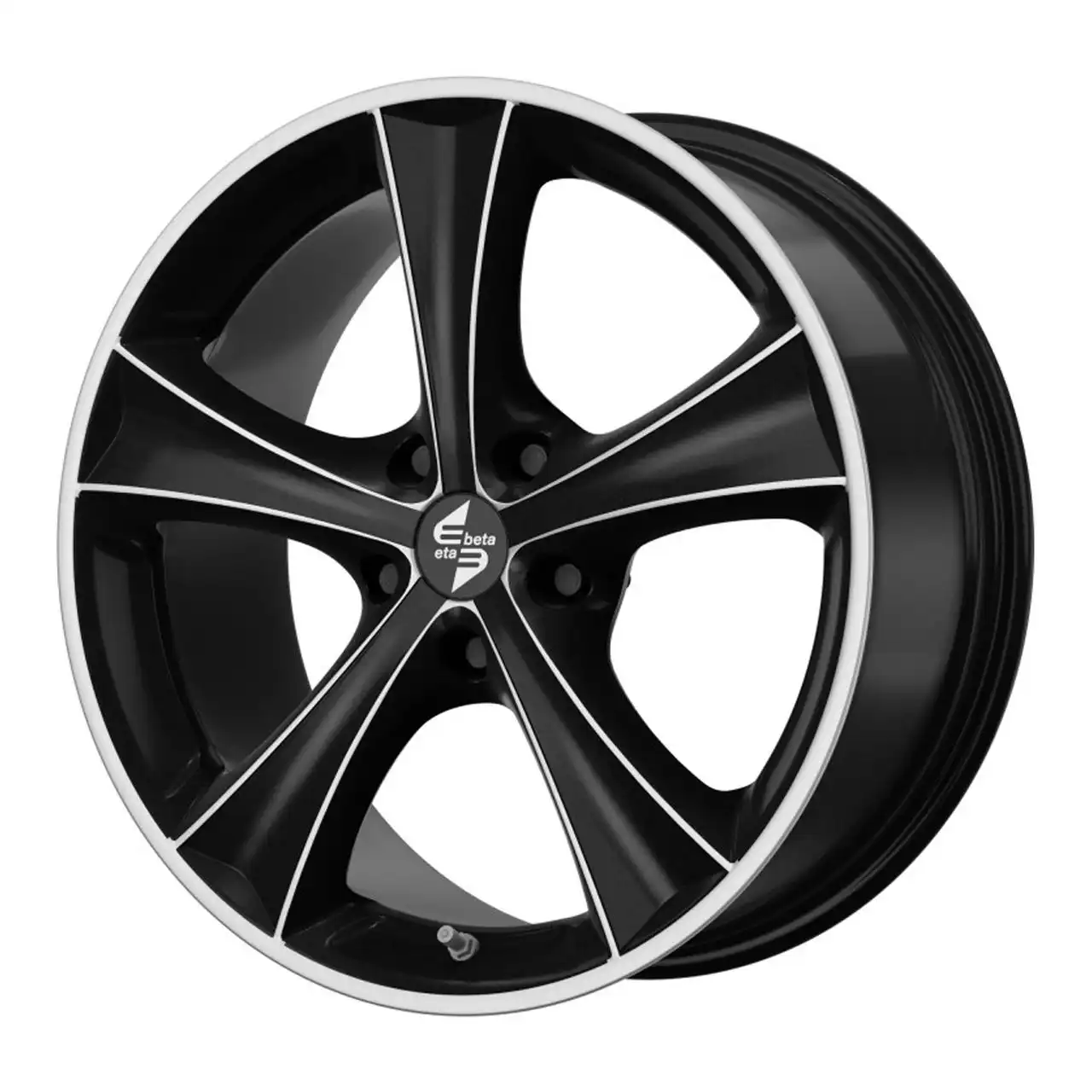 ETABETA TETTSUT black shiny polish 8.5Jx18 5x120 ET45