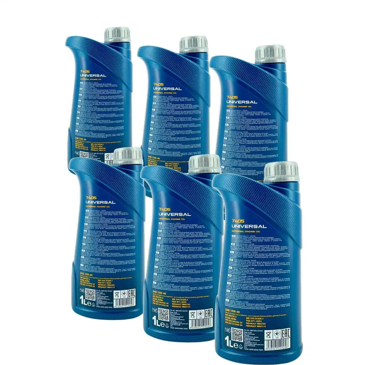 Mannol Universal 15W-40 6x1 Liter