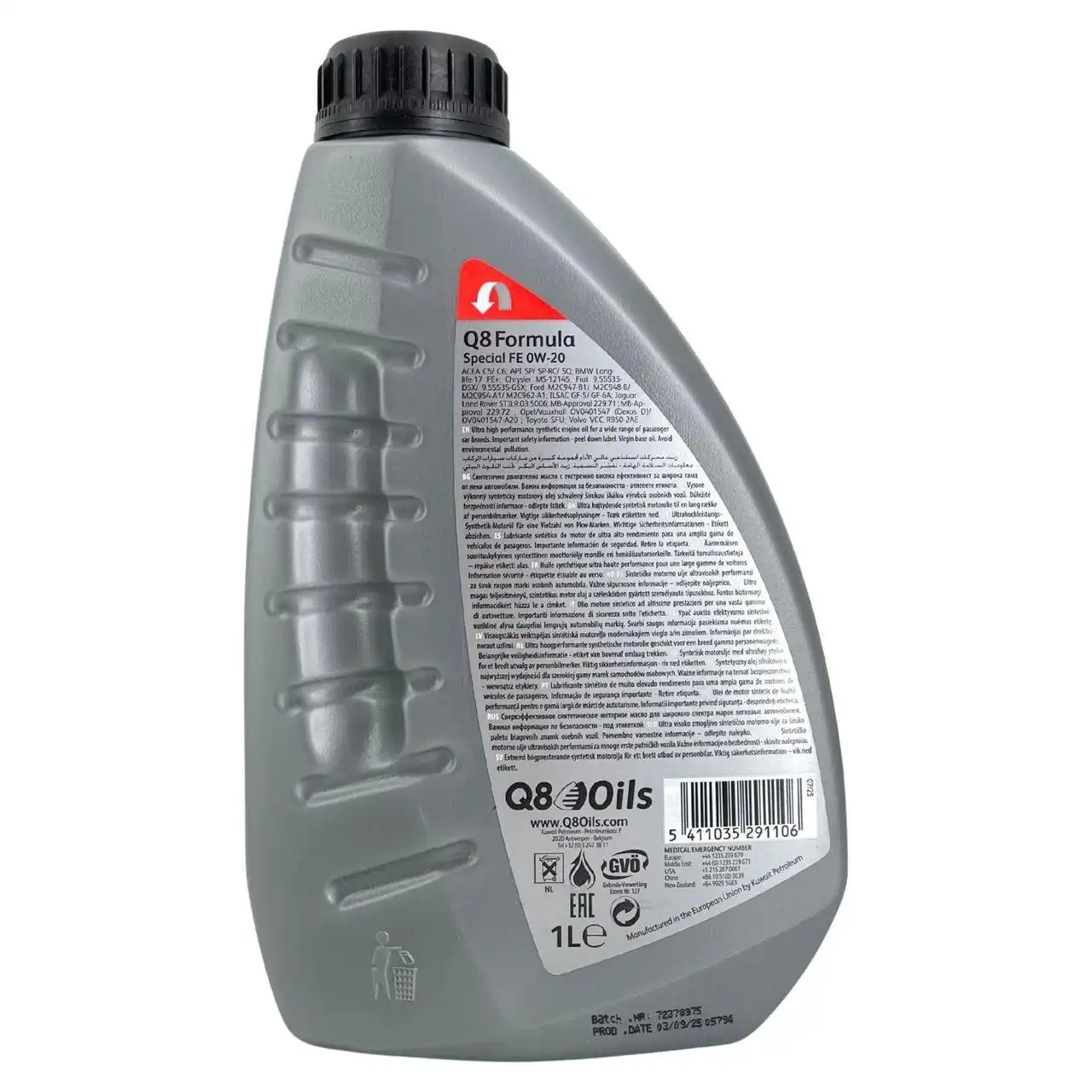 Q8 Formula Special FE 0W-20 1 Liter