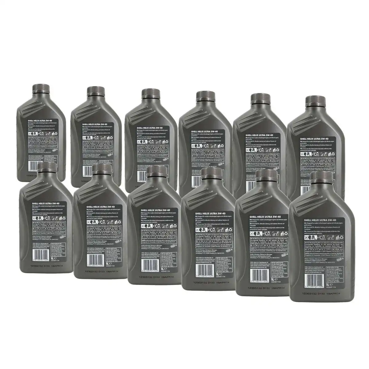 Shell Helix Ultra 5W-40 12x1 Liter
