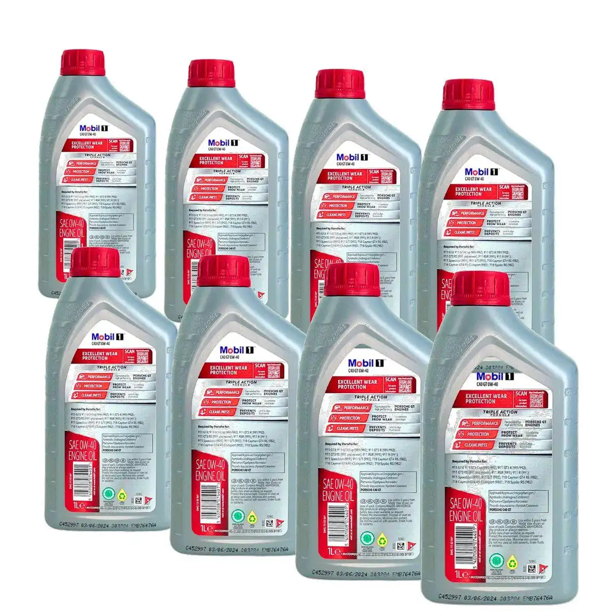Mobil 1 C40 GT 0W-40 8x1 Liter