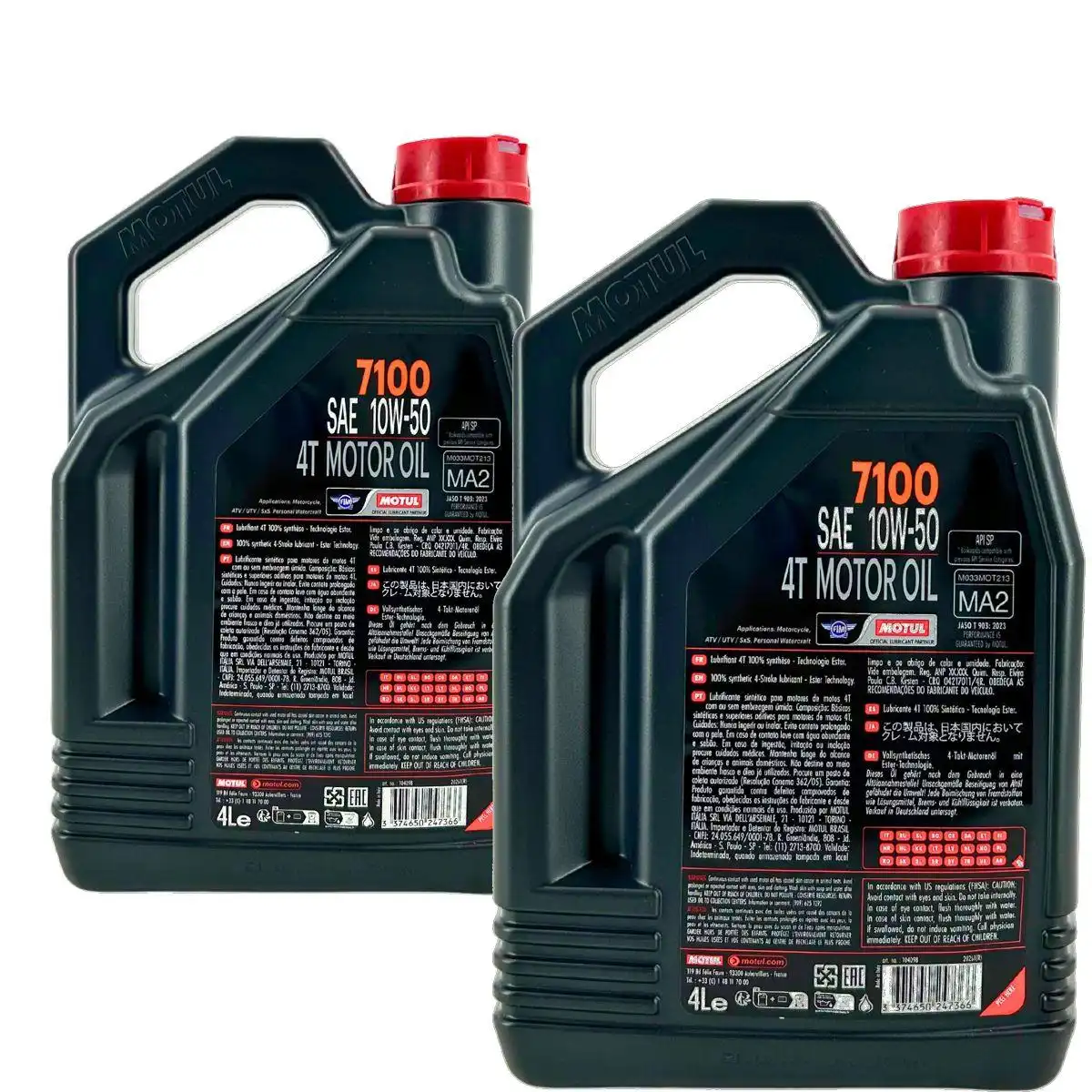 Motul 7100 10W-50 4T 2x4 Liter