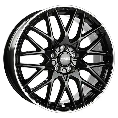 CMS C25-DRB diamond rim black 8.5Jx19 5x112 ET40