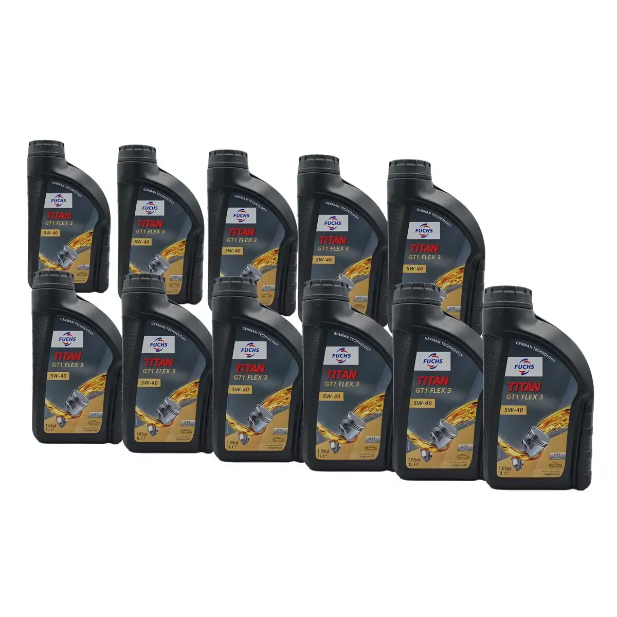Fuchs Titan GT1 Flex 3 5W-40 11x1 Liter