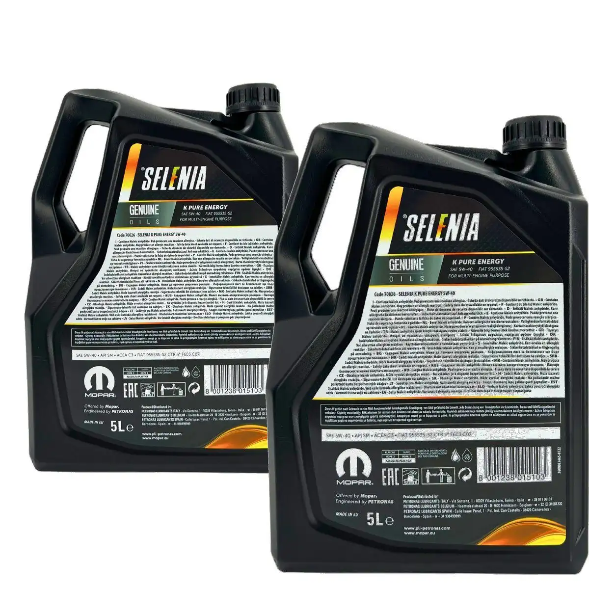 Selenia K Pure Energy 5W-40 2x5 Liter