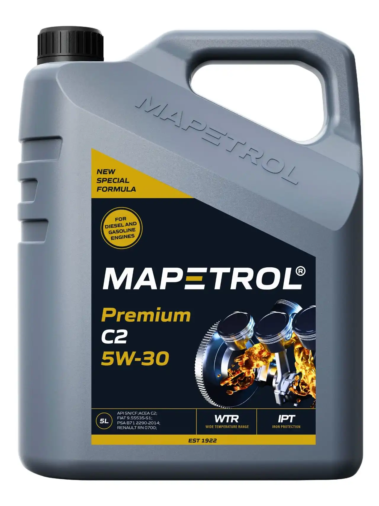 Mapetrol Premium C2 5W-30 5 Liter