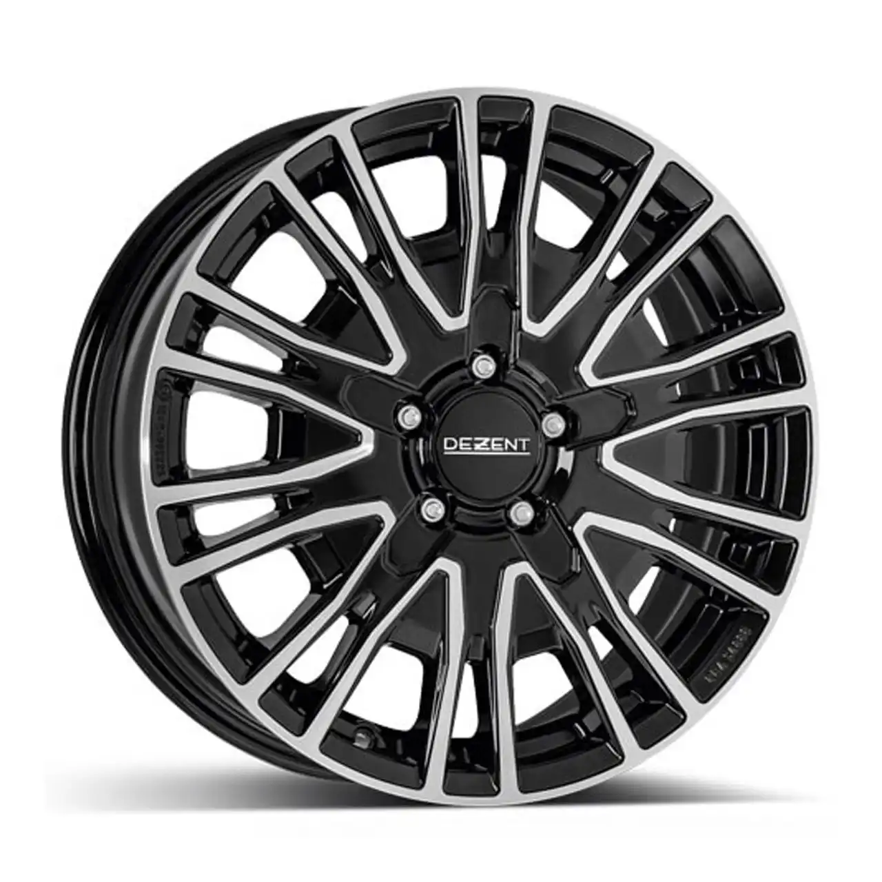 DEZENT DEZENT KE DARK black polished 6.5Jx16 5x120 ET51