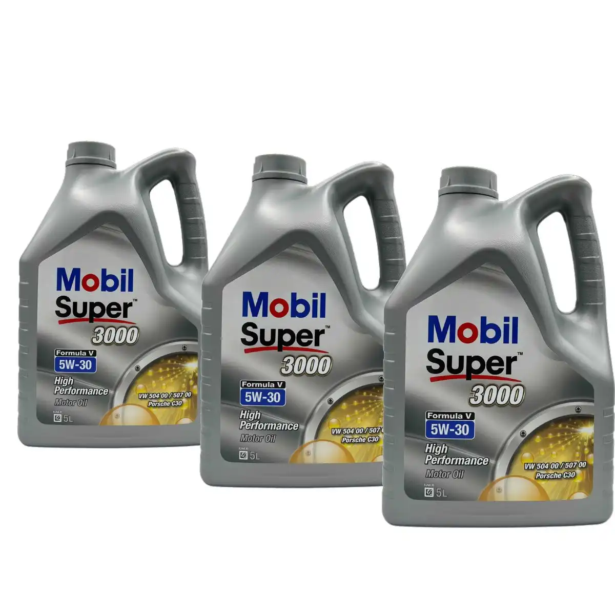 Mobil Super 3000 Formula V 5W-30 3x5 Liter