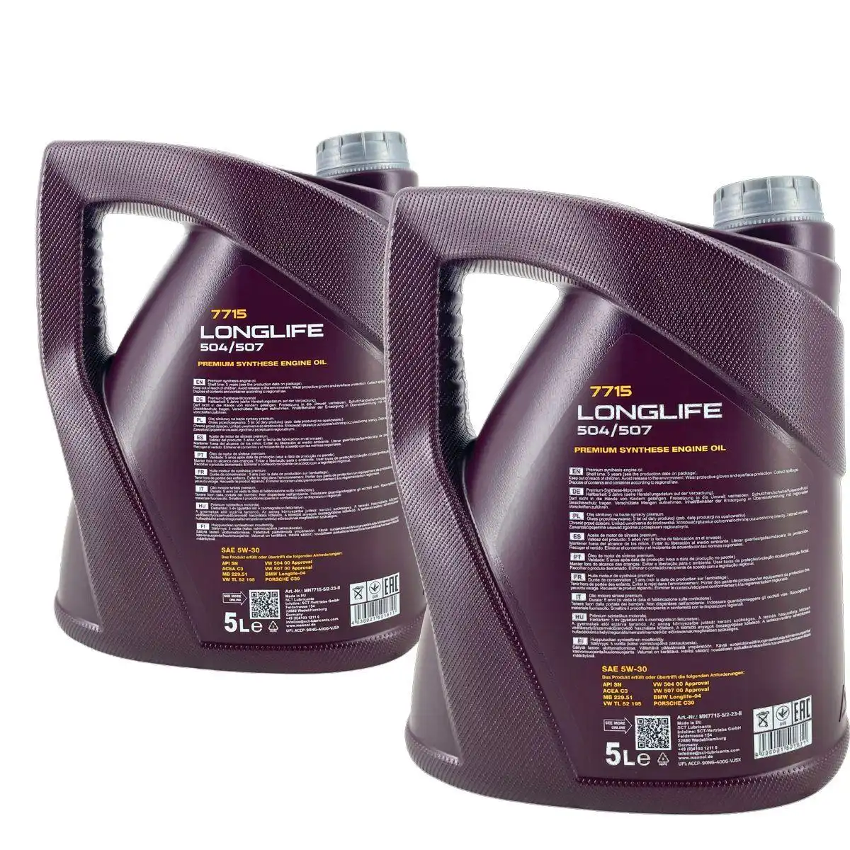 Mannol Longlife 504/507 5W-30 2x5 Liter