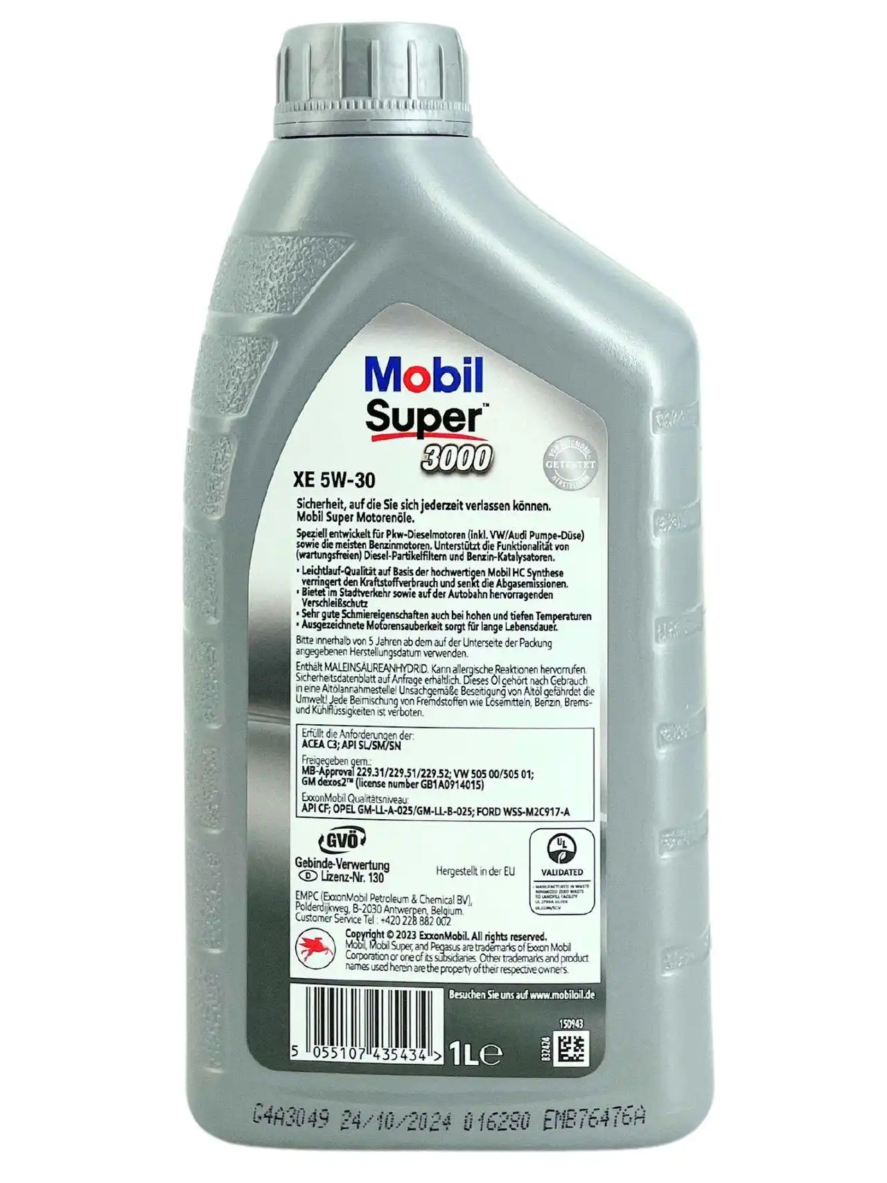 Mobil Super 3000 XE 5W-30 1 Liter