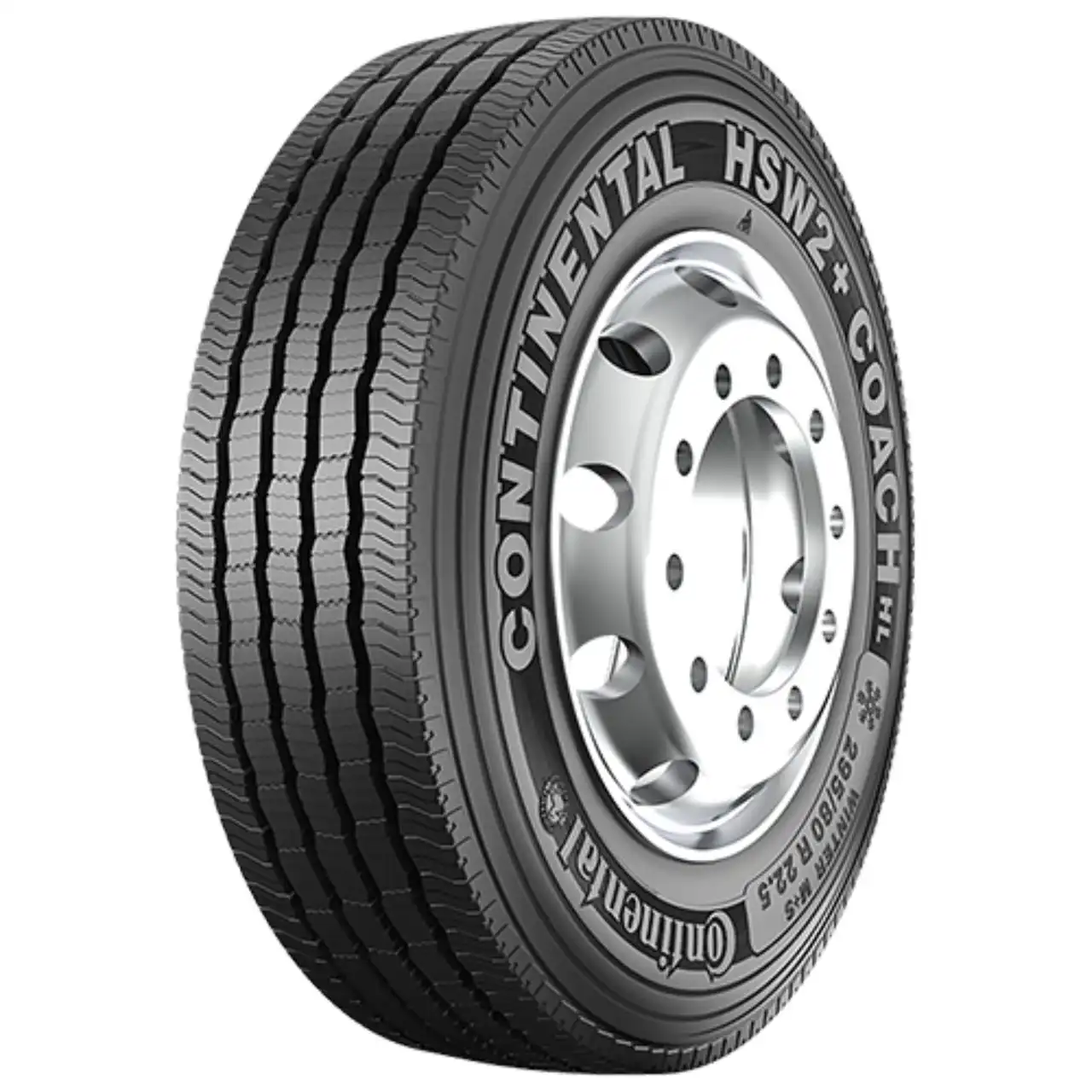 CONTINENTAL 295/80 R 22.5 HL TL 154/149M HSW2+ COACH 16PR M+S 3PMSF LRH