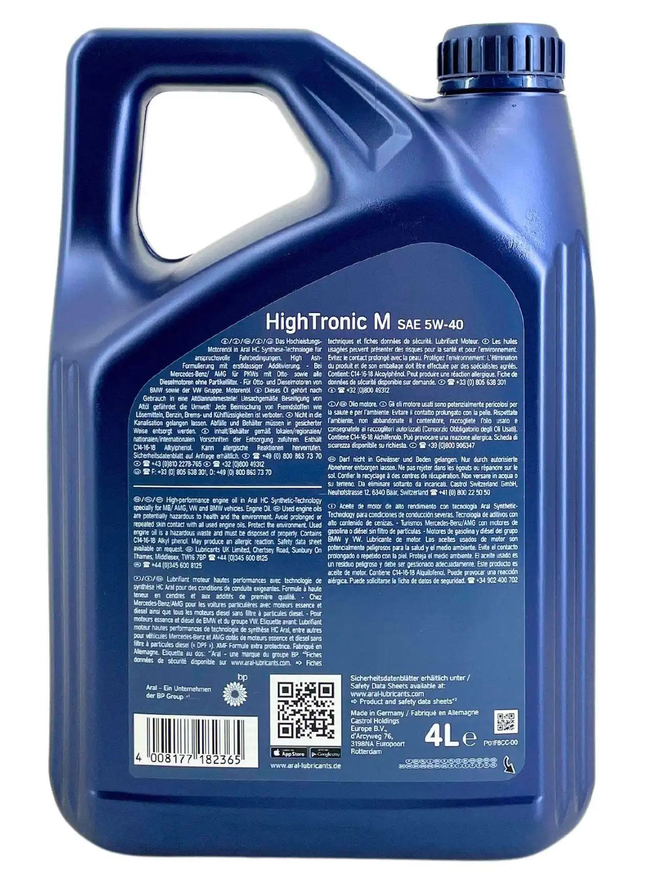 Aral HighTronic M 5W-40 4 Liter