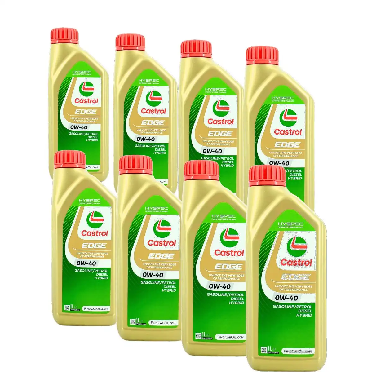 Castrol Edge 0W-40 8x1 Liter