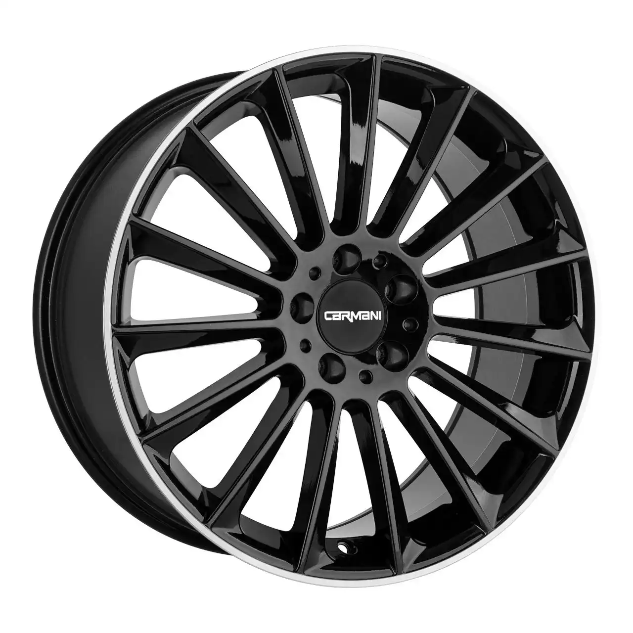 CARMANI CA 17 FRITZ black lip polish 8.0Jx18 5x112 ET35