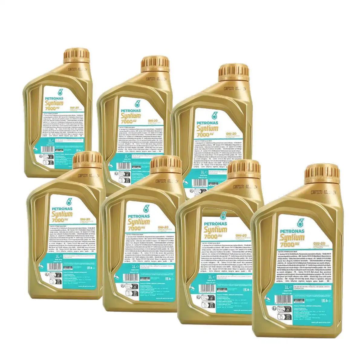 Petronas Syntium 7000 AV 0W-20 7x1 Liter