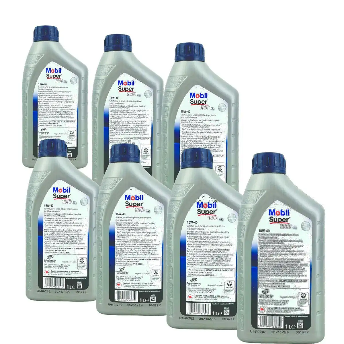Mobil Super 1000 X1 15W-40 7x1 Liter