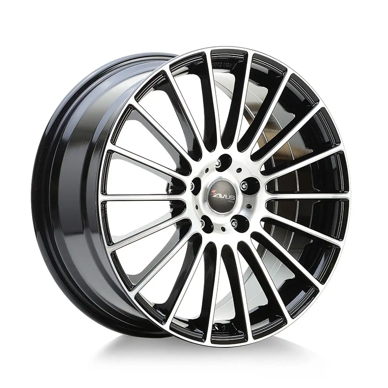 AVUS RACING AC-M03 black polished 8.0Jx19 5x112 ET45