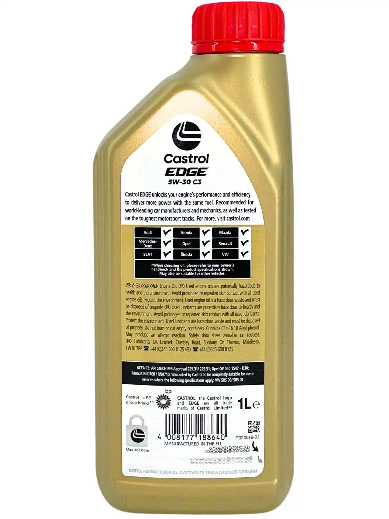 Castrol Edge 5W-30 C3 1 Liter