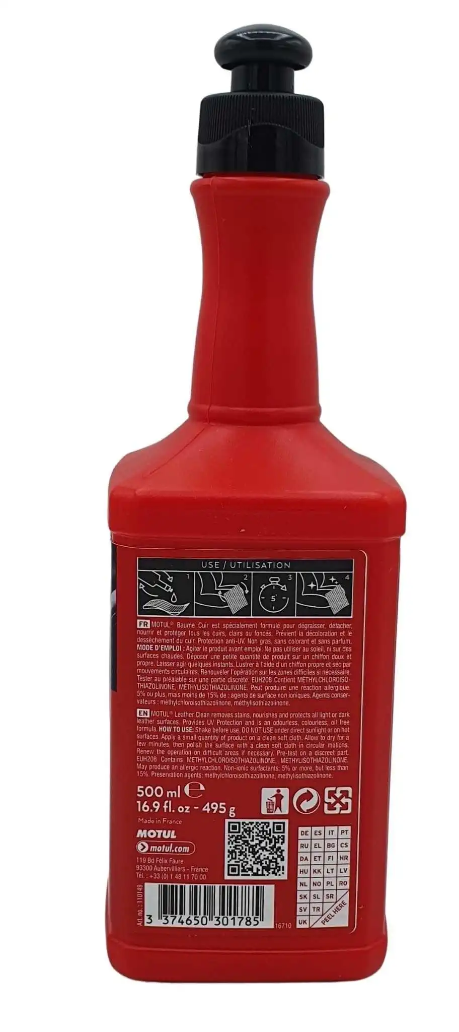 Motul Car Care Leather Clean Lederreiniger 500 ML