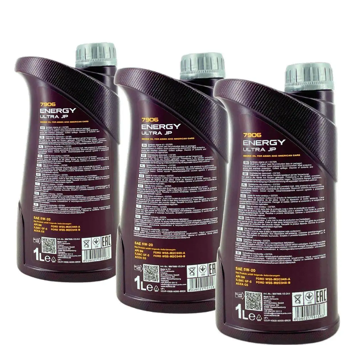 Mannol Energy Ultra JP 5W-20 3x1 Liter