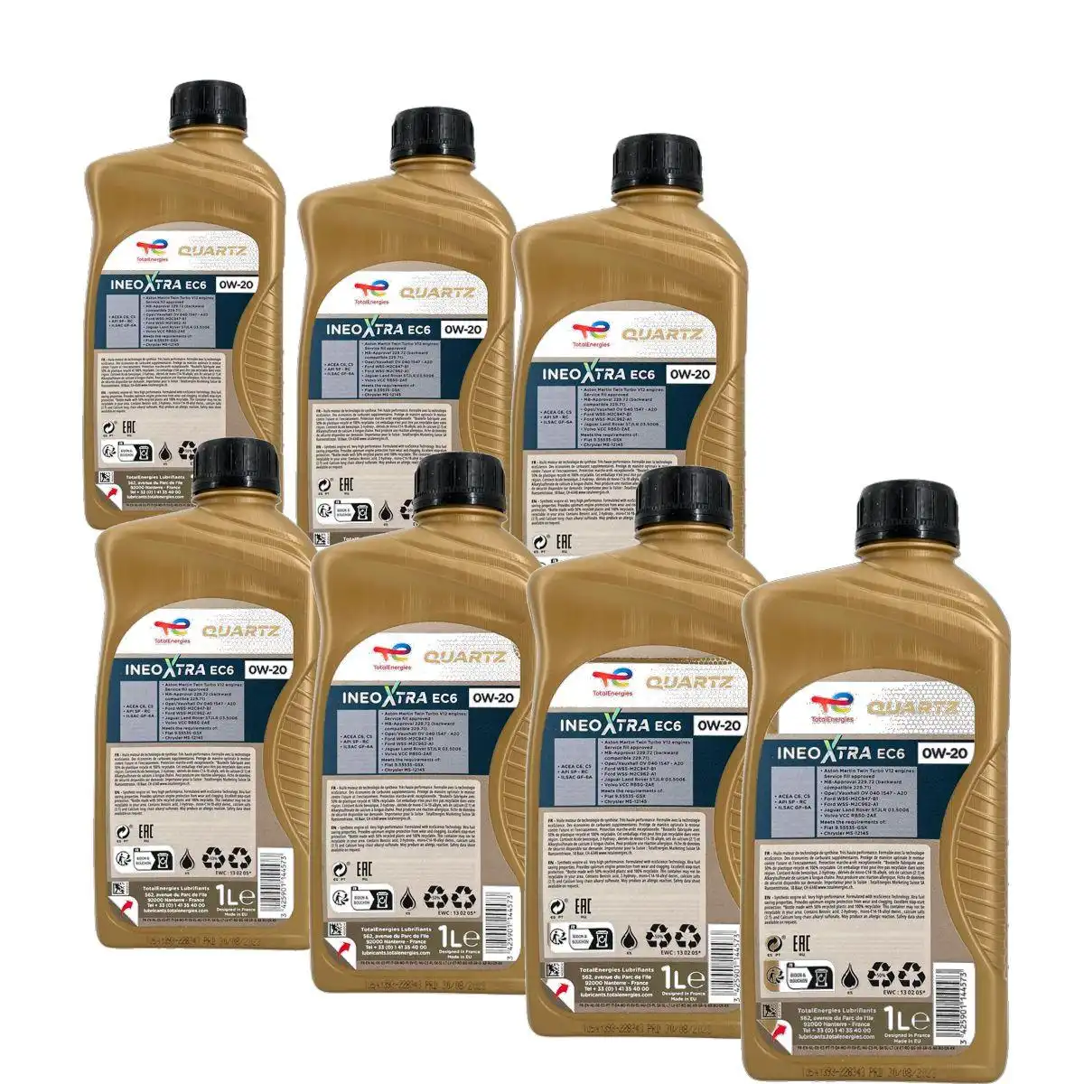 Total Quartz Ineo Xtra EC6 0W-20 7x1 Liter
