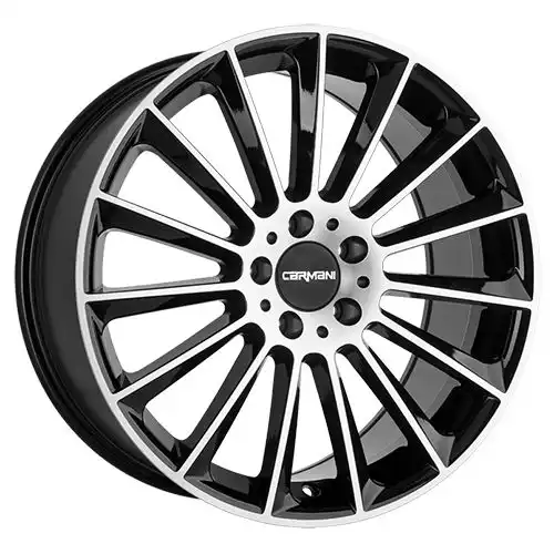 CARMANI CA 17 FRITZ black polish 8.0Jx18 5x112 ET43