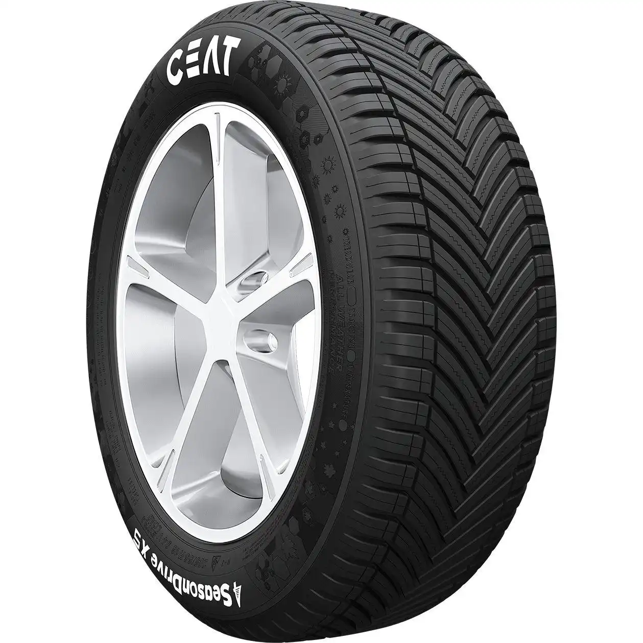 Ceat 4SEASONDRIVE X5 215/55R17 98V XL BSW 215/55 R17
